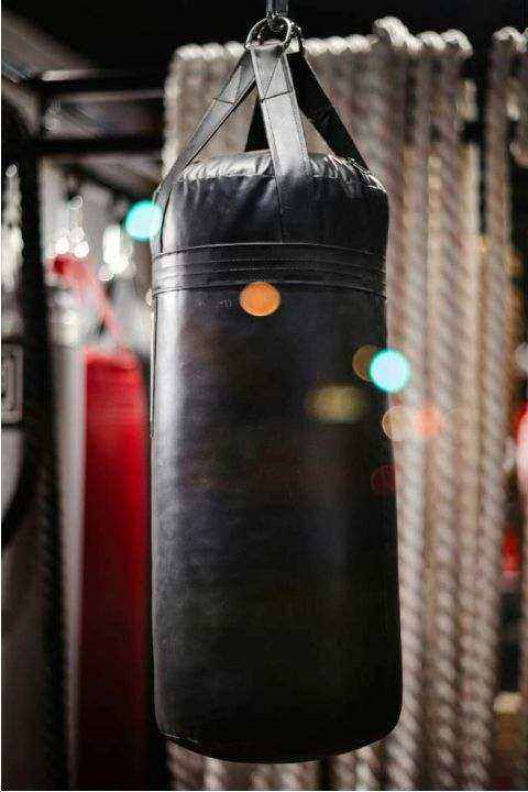 Boxing wraps close-up